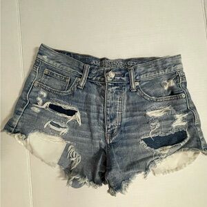 American Eagle Womens Shorts 2 Vintage Hi-Rise Festival Cute Sexy